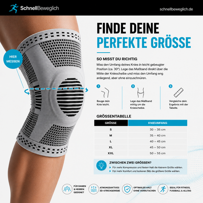 Schnellbeweglich - Kniebandage